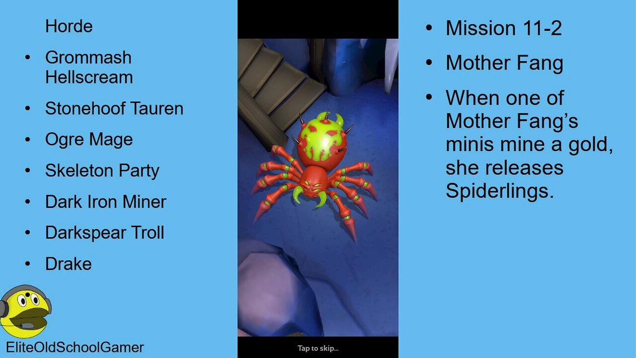 Warcraft Rumble - Heroic Missions - Map 11 Area 2 - Mother Fang - April 2024