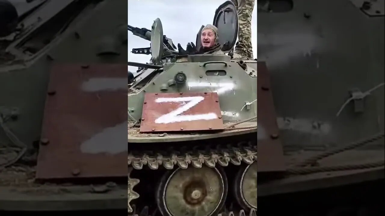 Captured Russian command vehicle