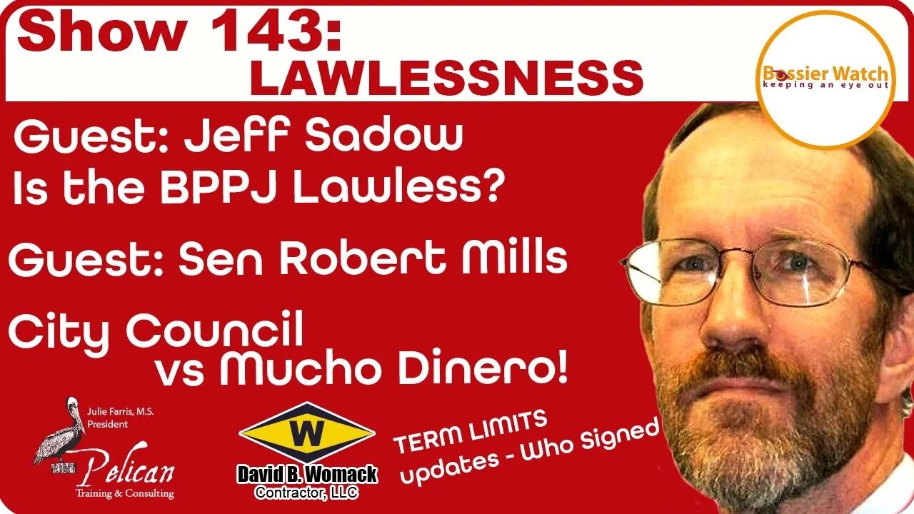 Show 143: LAWLESSNESS