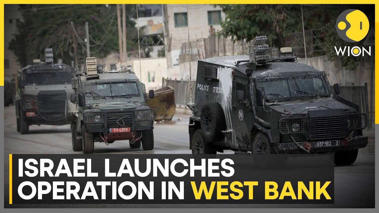 Israel launches military operation ‘to thwart terrorism’ in northern West Bank | WION