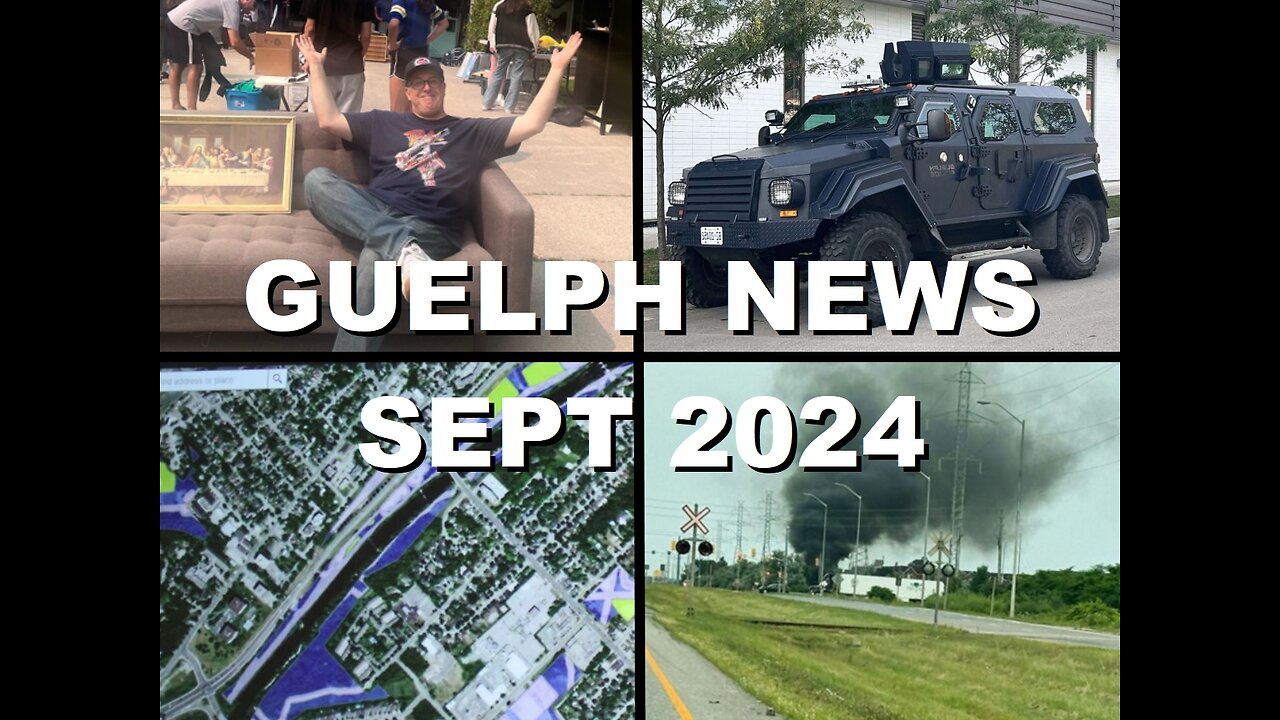 Guelph News: Housing Affordability Agenda 2050, Armoured Police Car, & Tent Turf Wars | Sept 2024