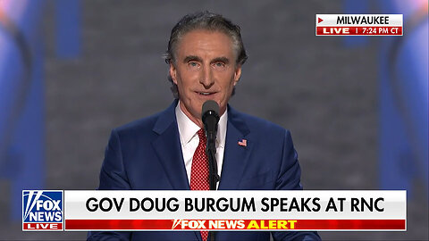 Gov. Doug Burgum Addresses The RNC: Rural America Is Trump Country