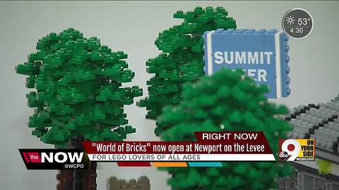 World of Bricks open at Newport on the Levee