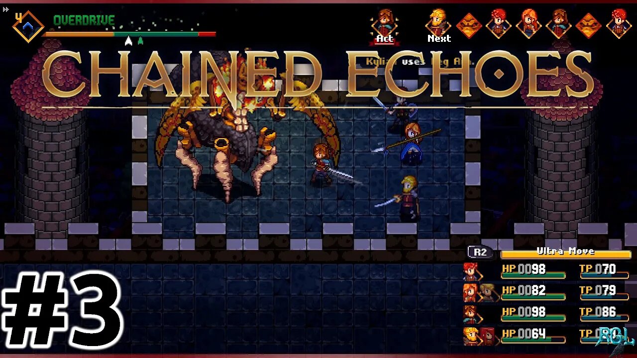 Chained Echoes [EP-3] - A Jawdropping 16 bit style RPG - Gameplay/Longplay