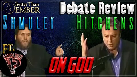 Hitchens vs Schmuley: On God | Review | w @MarkReidAtheism