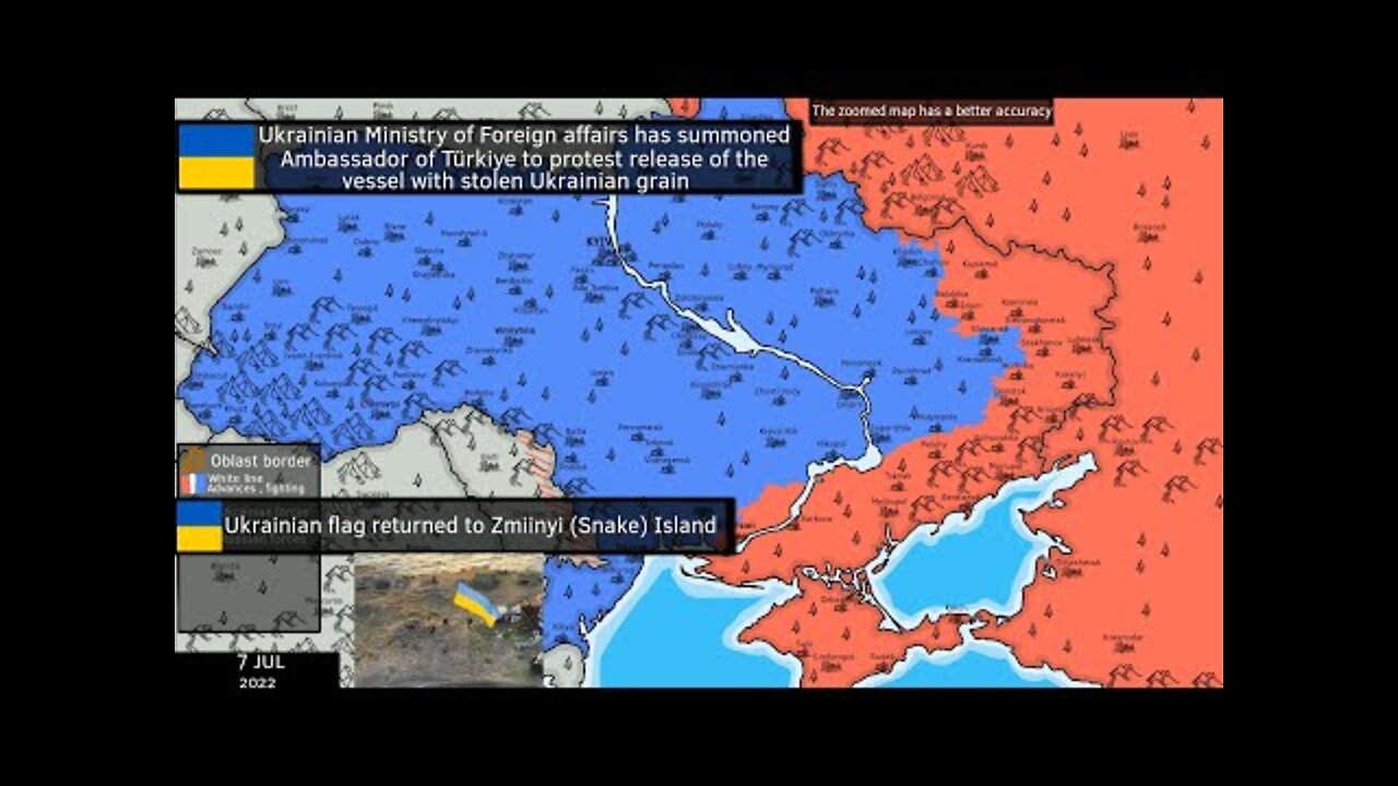 Russian invasion of Ukraine [7 Jul 2022] 'Today'