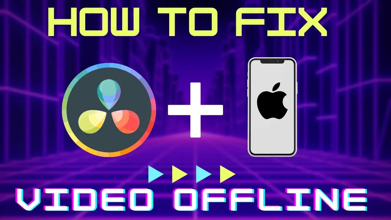 Davinci Resolve 17 | Not Recognizing iPhone Video Files | Easy Fix