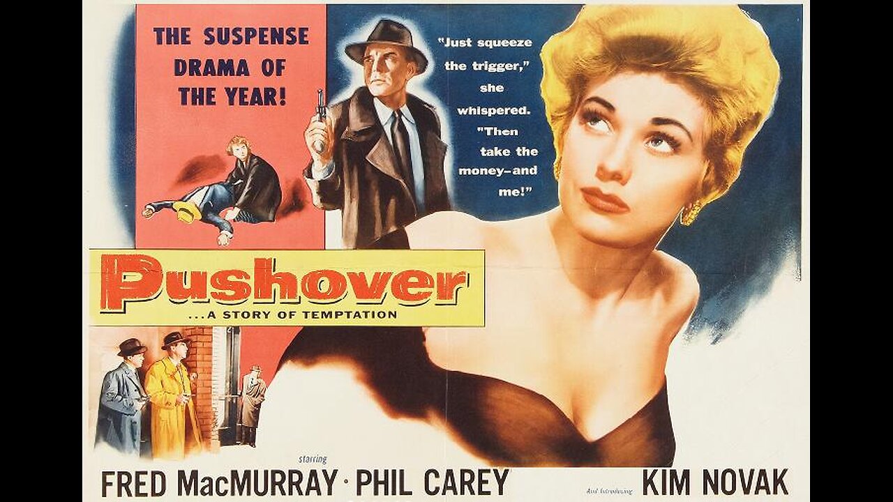 PUSHOVER 1954 Undercover Cop Falls for Gangster's Girl Leading to Trouble FULL MOVIE in HD