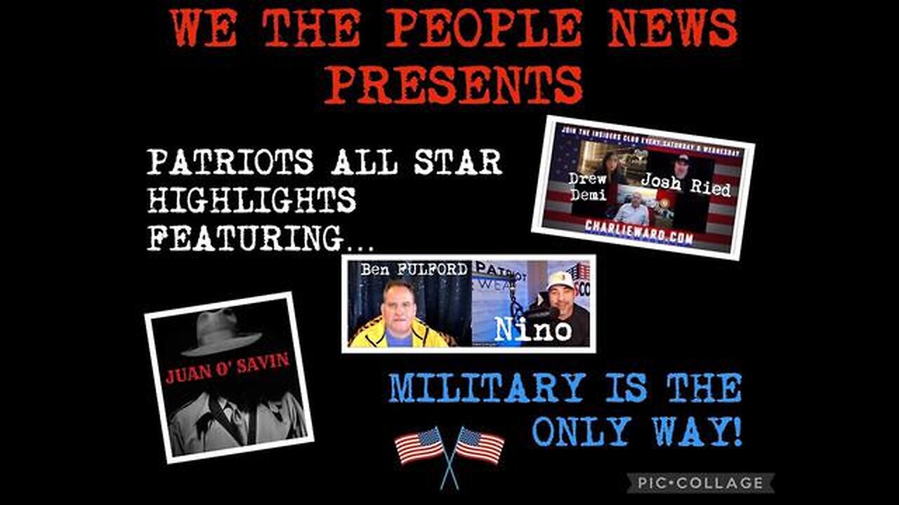 Situation Update All Star Highlights Juan O'Savin, Benjamin Fulford, Nino Rodriguez & Charlie Ward