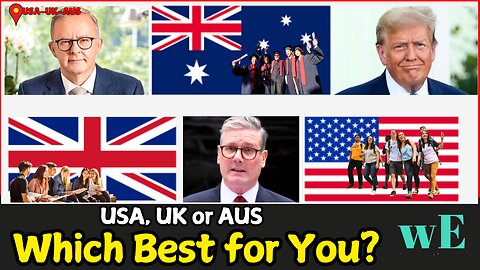 Study Abroad Comparison: USA, UK, or Australia – Which is Best for You? - WorldEye