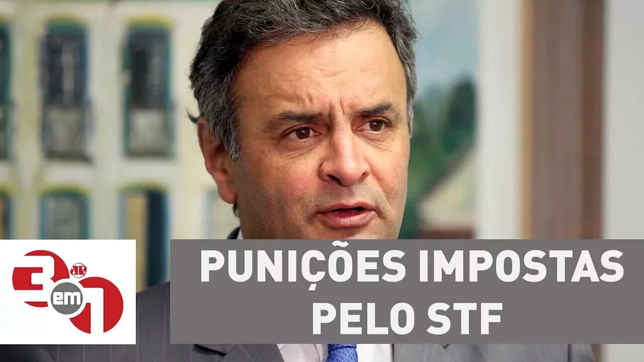 Aécio Neves tenta suspender punições impostas pelo STF