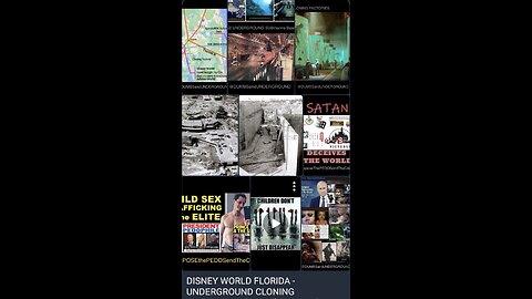 Disney's Secrets: Underground Tunnels & Cages / CIA Drug & Human Smuggling / Satanism