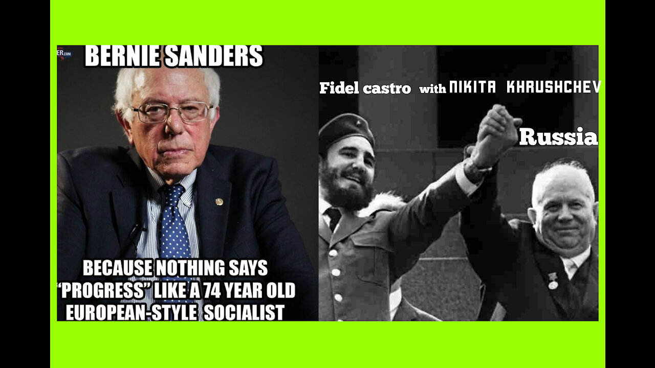 bernie sanders exposed idolizes socialist Fidel castro