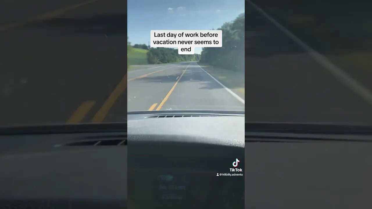 That last day of work before vacation