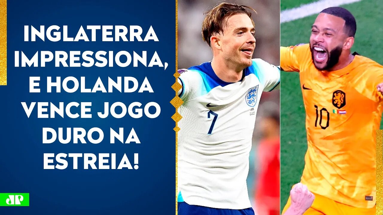 Inglaterra MASSACRA e IMPRESSIONA; Holanda BATE Senegal; EUA e Gales EMPATAM | COPA DO MUNDO