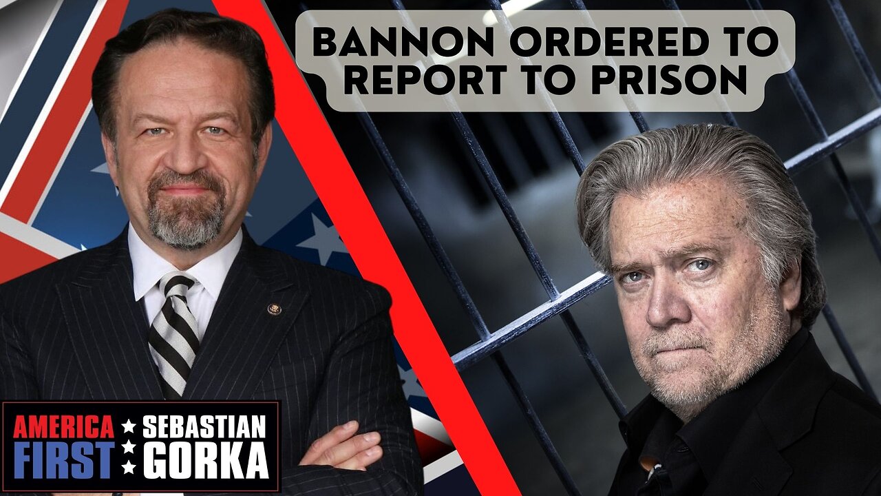 Sebastian Gorka FULL SHOW: Bannon ordered to report to prison