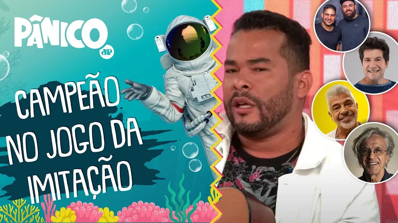DE CAETANO A JORGE E MATEUS: Marcus Vinile dá SHOW DE IMITAÇÕES