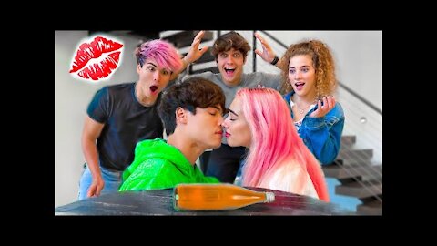 SPIN THE BOTTLE CHALLENGE w/ CRUSH