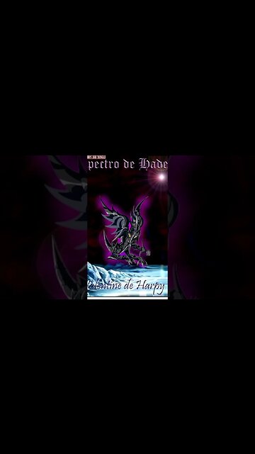 Os Cavaleiros Do Zodíaco - Espectro De Hades Valentine De Harpy Anime
