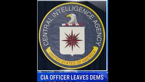 CIA OFFICER LEAVES DEMOCRATIC PARTY