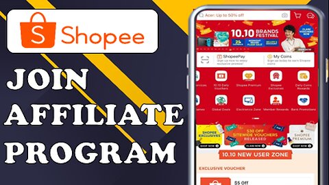 HOW TO JOIN SHOPEE AFFILIATE PROGRAM