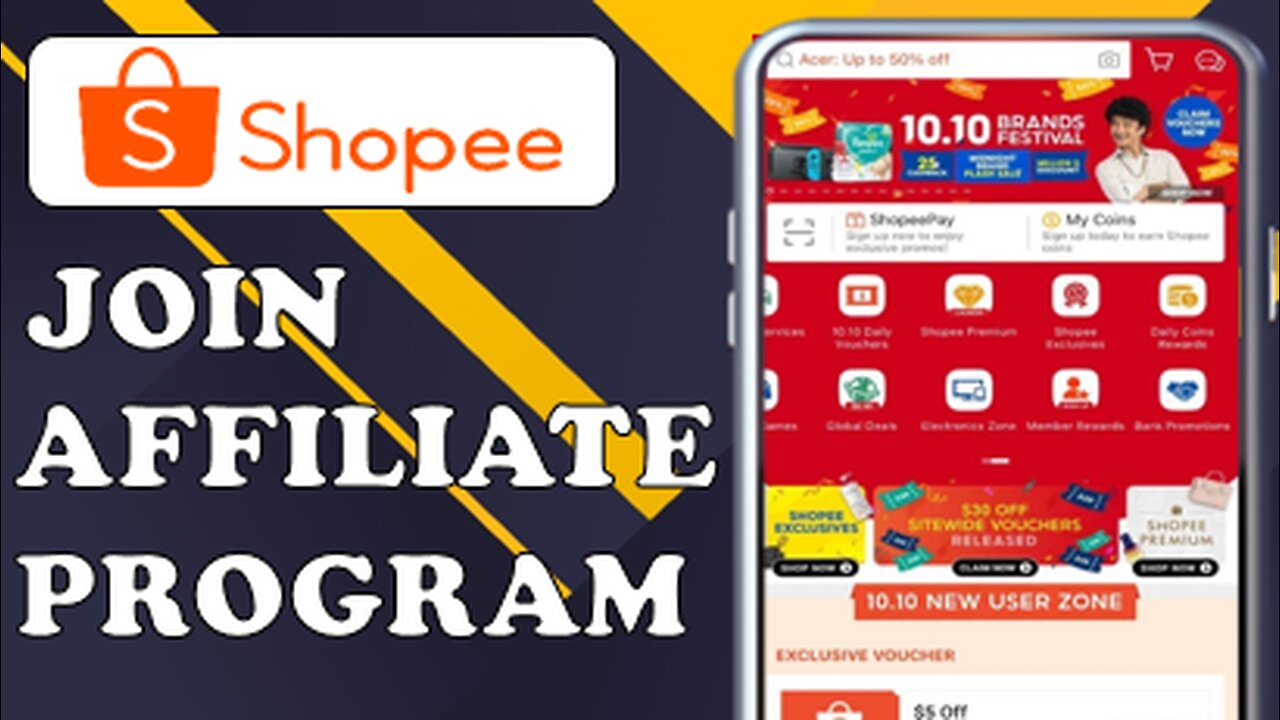 HOW TO JOIN SHOPEE AFFILIATE PROGRAM