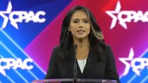 Tulsi Gabbard Addresses CPAC 2/22/24 | Full Speech