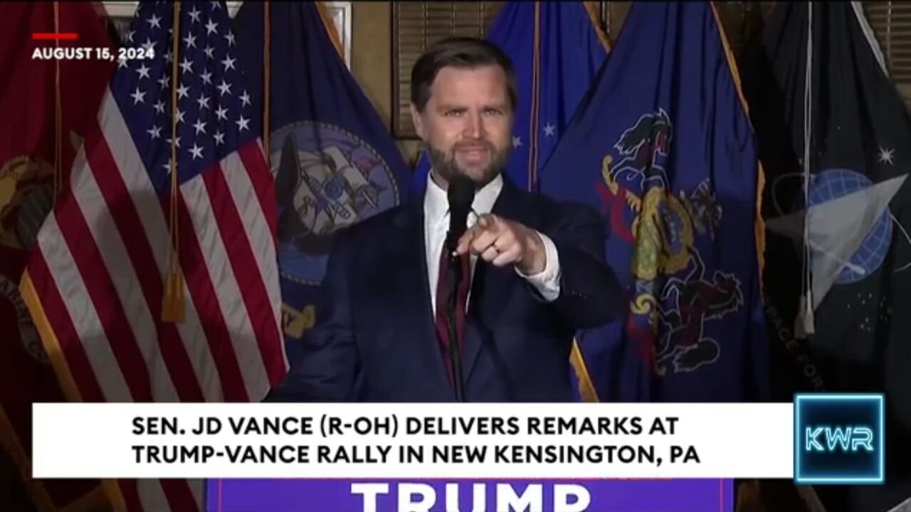 ON THE TRAIL - JD Vance veteran campaign event in Pennsylvania