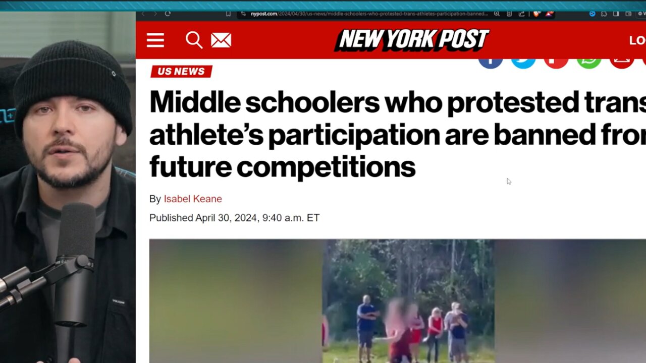 Grade School Girls BANNED After REFUSING To Compete Against Male, WV AG Files Lawsuit To DEFEND Them