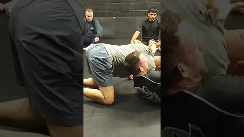 Darce Choke from Side Control Escape #bjj #jiujitsu #nogi