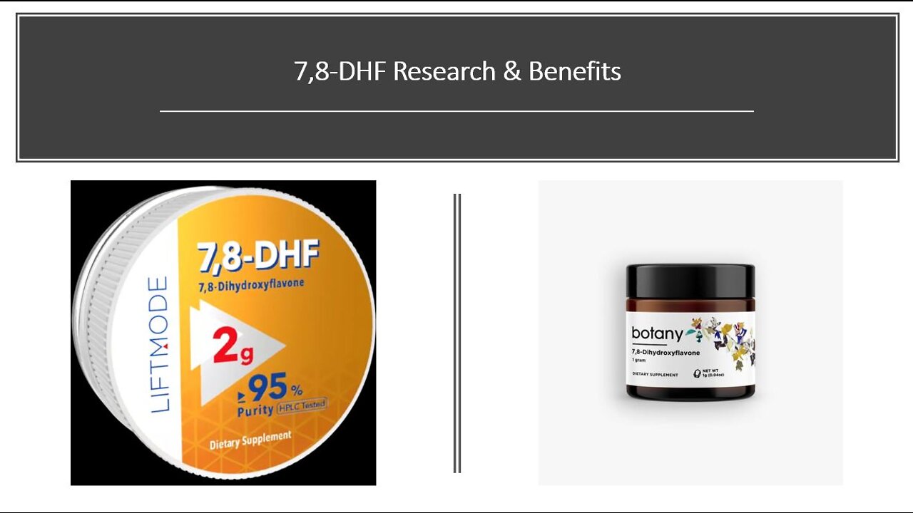 7,8 Dihydroxyflavone - Nootropic Supplement Benefits