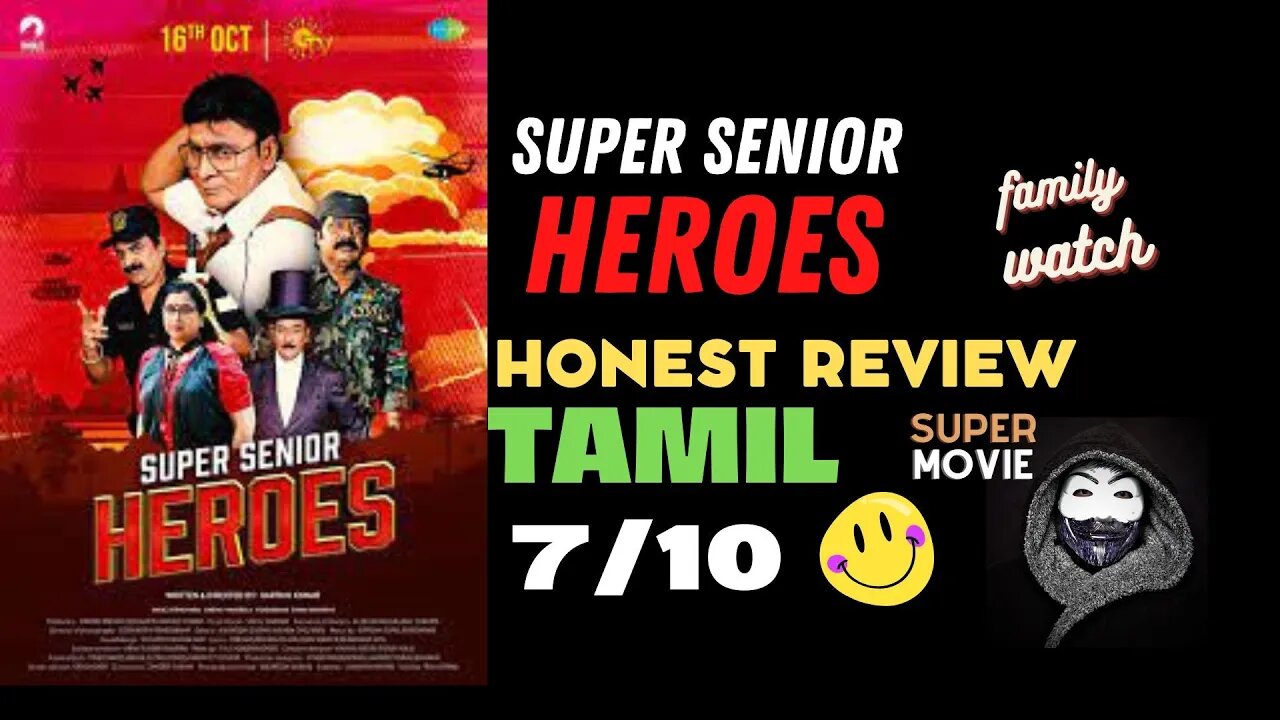 Super Senior Heroes Movie Review in TAMIL