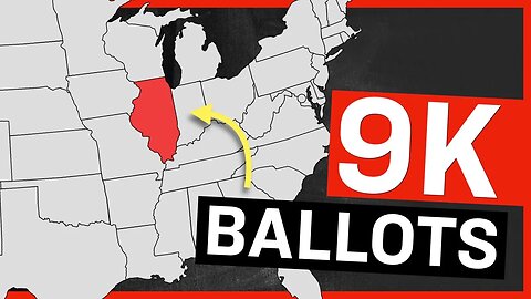 9,000 Mail-In Ballots Suddenly “Found” in Illinois Election