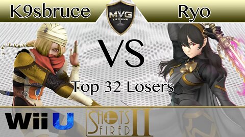 K9sbruce (Sheik) vs. MVG|Ryo (Corrin) - Top 32 Losers - Shots Fired 2