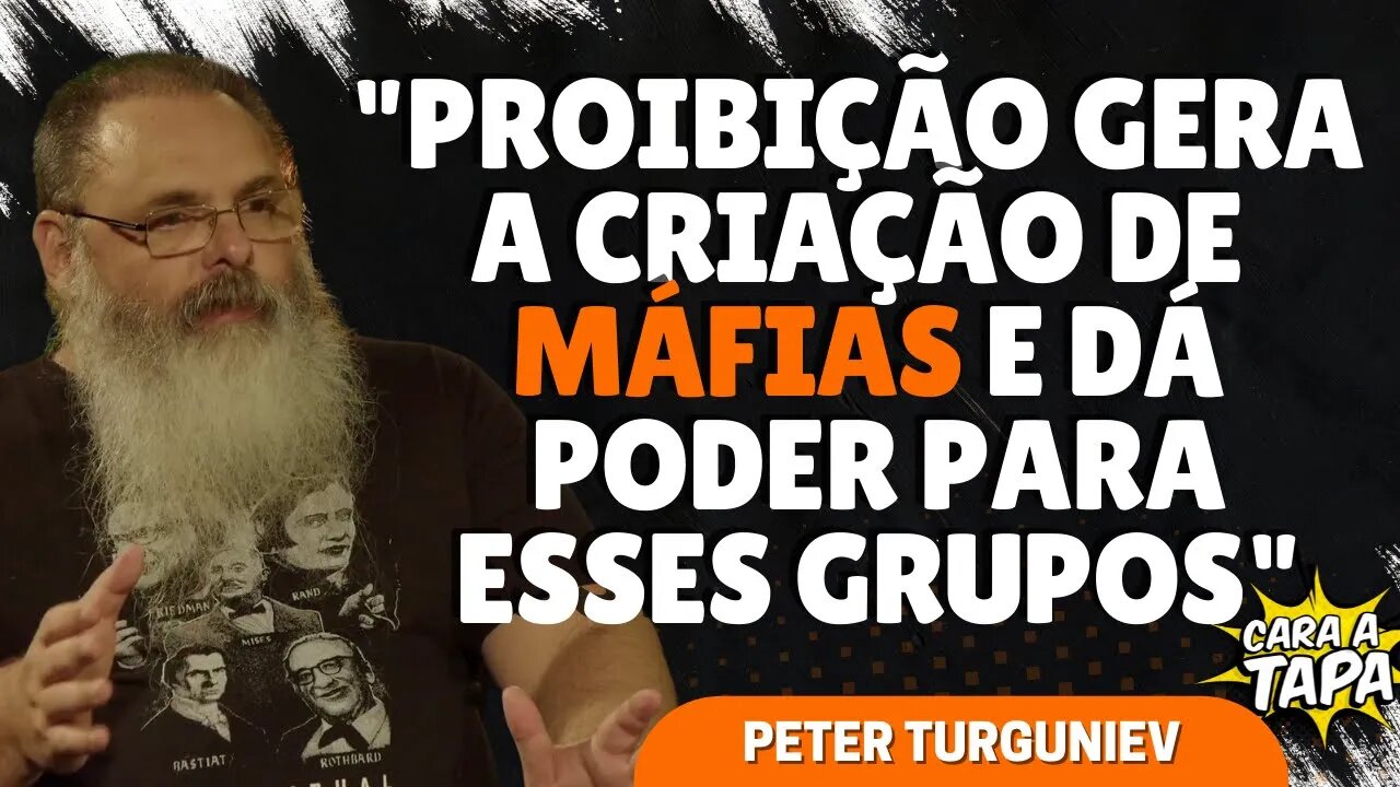 PRODUTOS ILÍCITOS GERAM PODER PARA GRUPOS MAFIOSOS, DIZ PETER TURGUNIEV