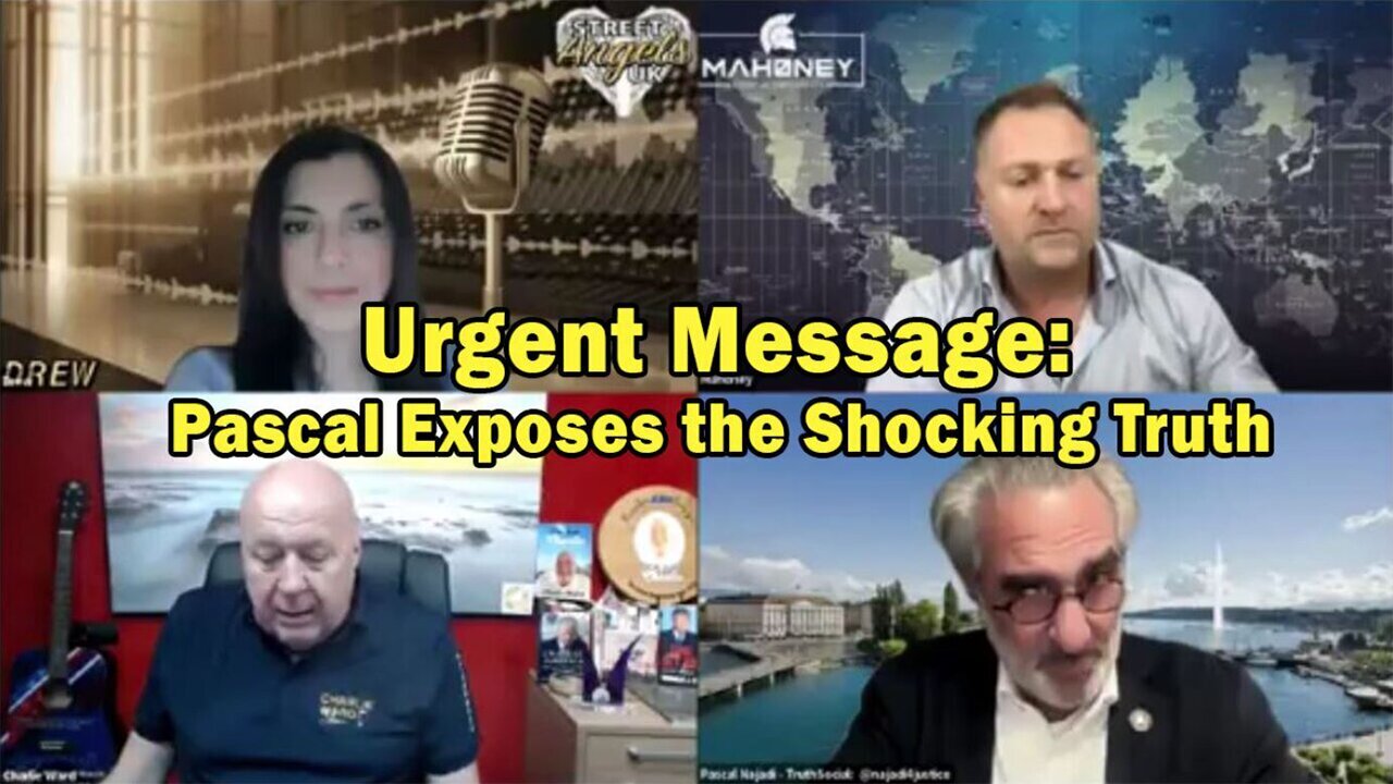 Pascal Najadi & Charlie Ward REVEALS: "Dire Warning: Pascal Exposes the Shocking Truth"