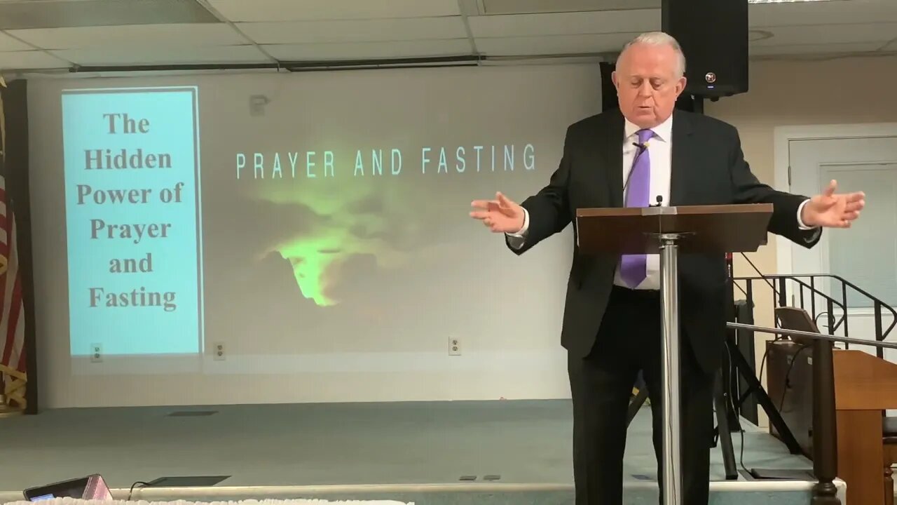 2022 03 13 Pioneer Sermon - Prayer and Fasting