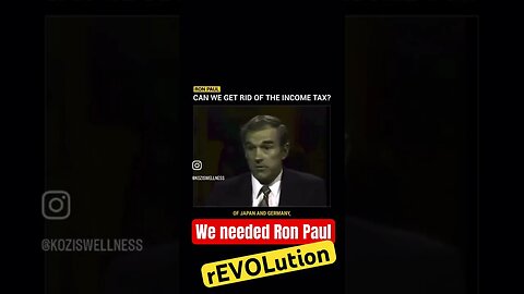 Ron Paul was right