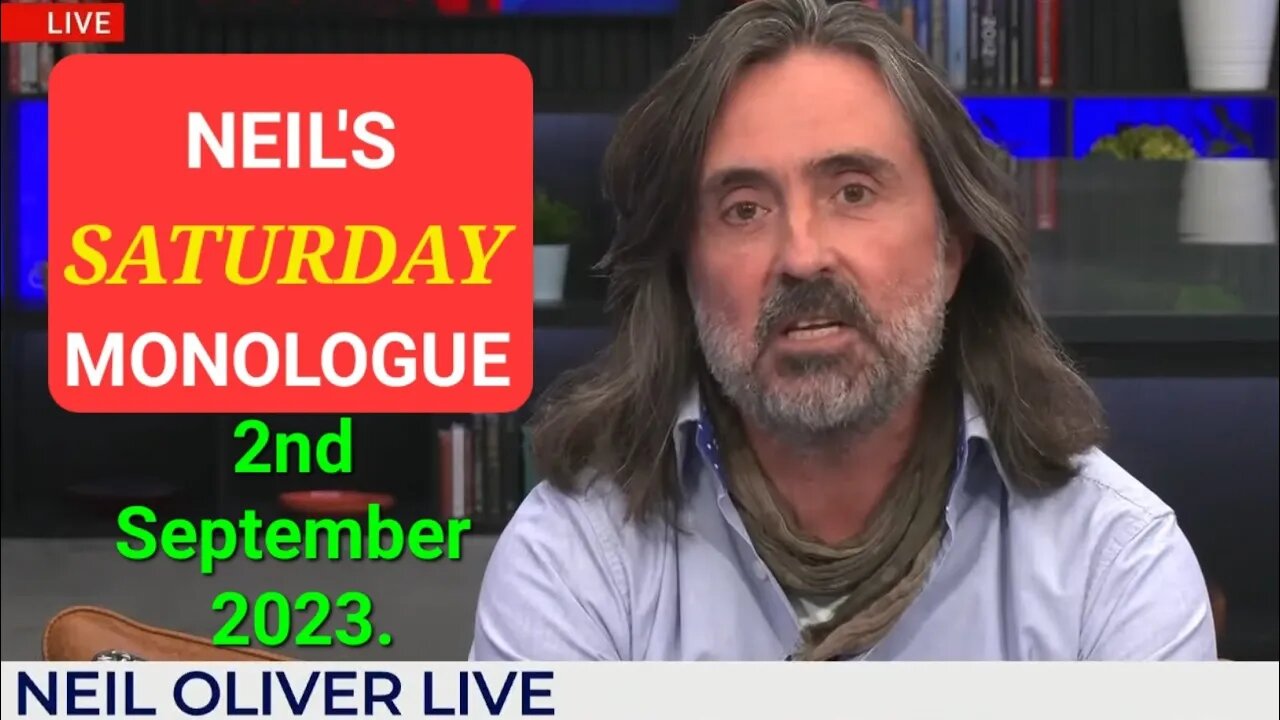 Neil Oliver's Saturday Monologue - 2nd September 2023.