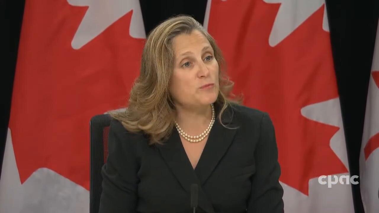 Canada - Deputy PM Chrystia Freeland provides update on economic plan – September 24, 2024