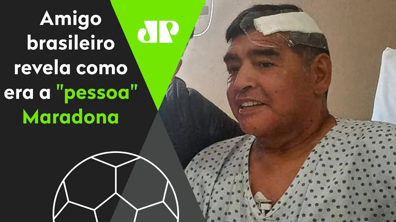 "Eu CONVIVI com o Maradona e..." O relato de um brasileiro, amigo do craque!