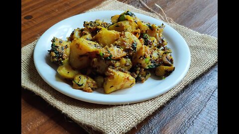 Classic Indian Dish: जीरा आलू मिनटों में Quick Cumin Potato (Hindi Video) (Watch & Prepare)