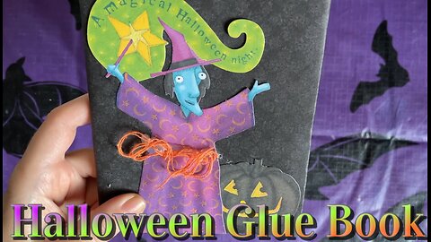 Halloween Glue Book Paper craft