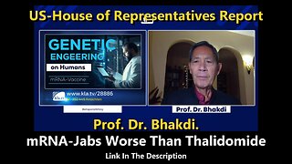 Prof. Dr. Bhakdi - mRNA-Jabs Worse Than Thalidomide