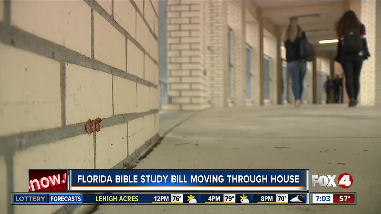 Bill requiring school elective Bible course OK'd in House