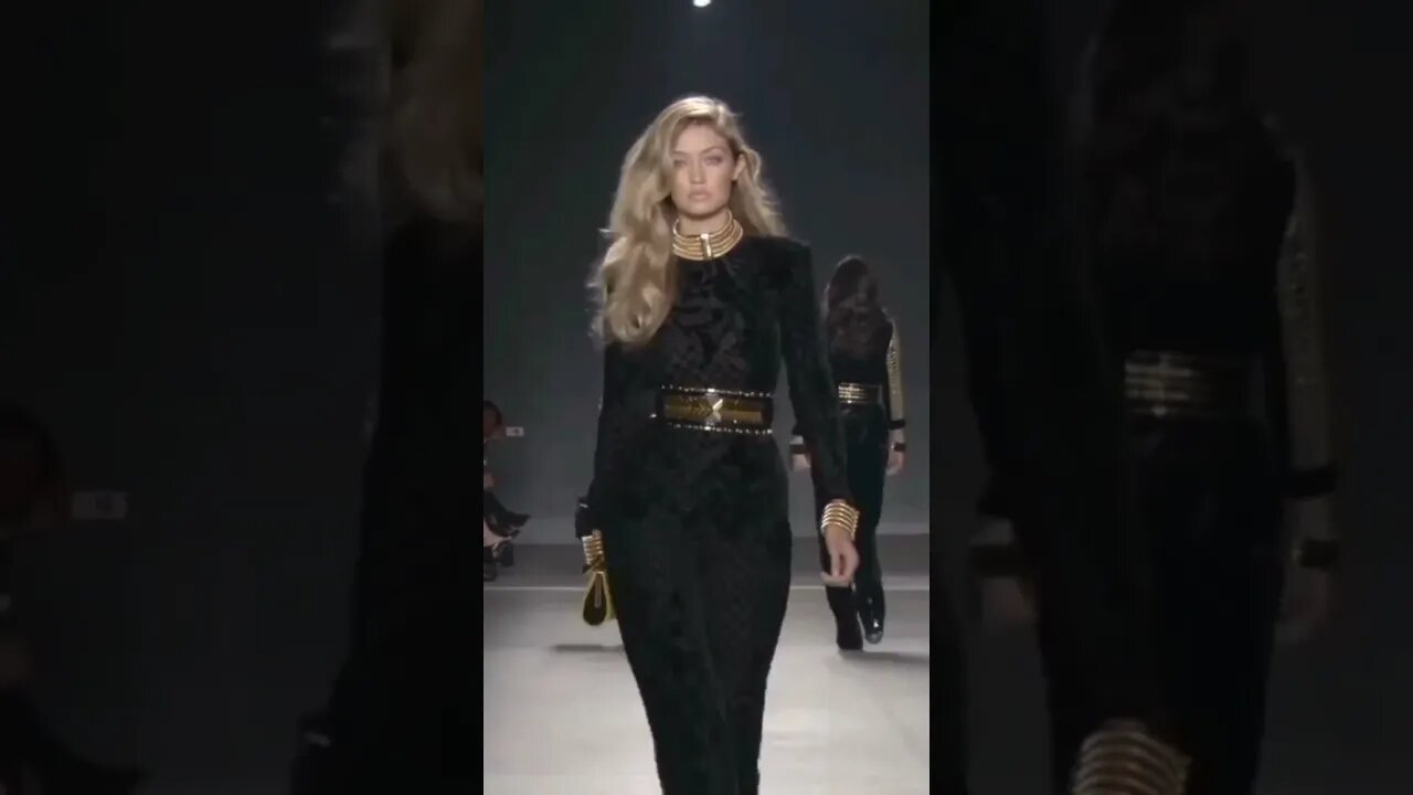 Gigihadid in Balmain x hm #FashionShow #Fashion #Shorts | #FASHION #SHORTS