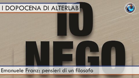 Emanuele Franz: pensieri di un filosofo