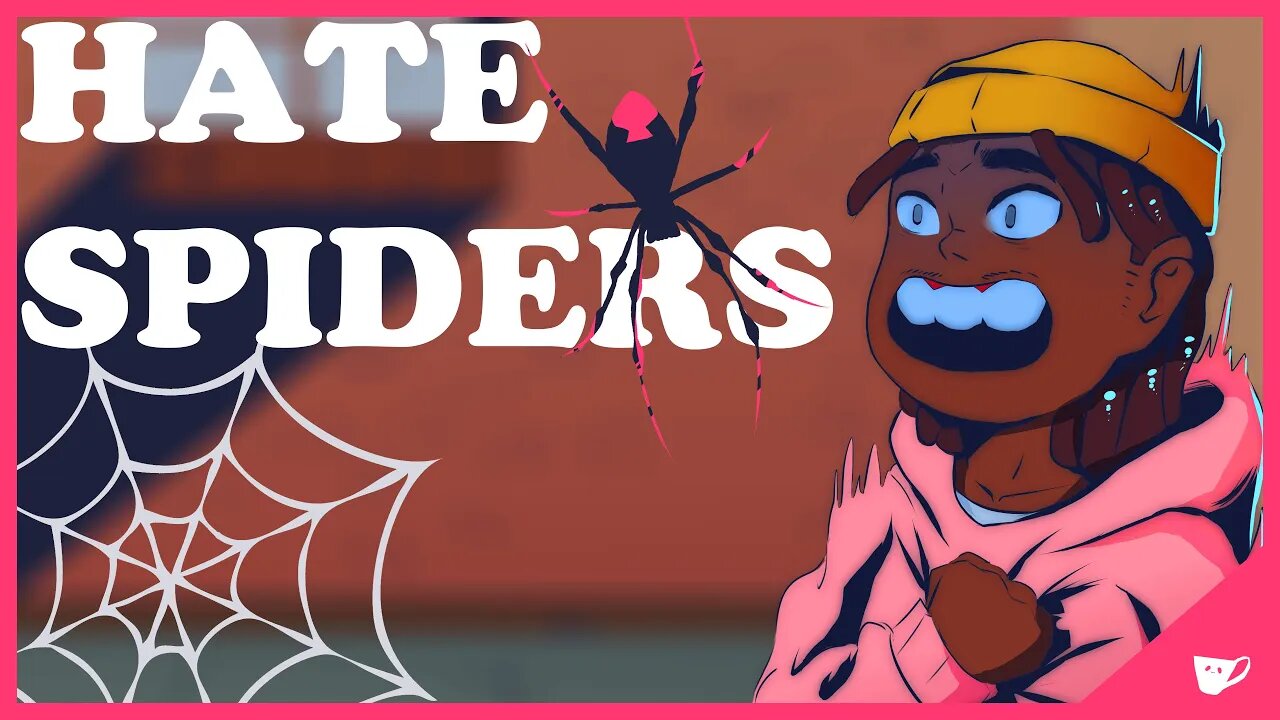 Spider almost broke my nose ( Animated Story )