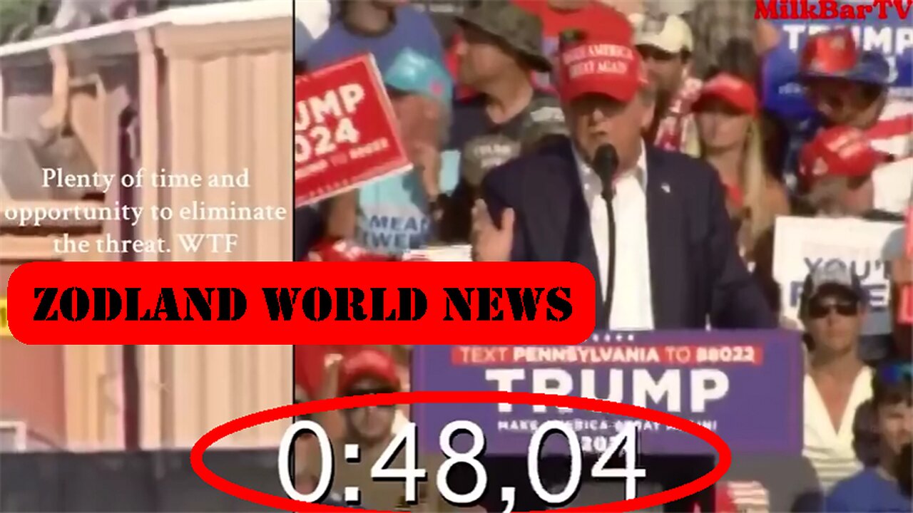 ►🚨❗️⚡️🇺🇸 🇺🇸 Synchronized Video Footage of Trump Assassination Attempt