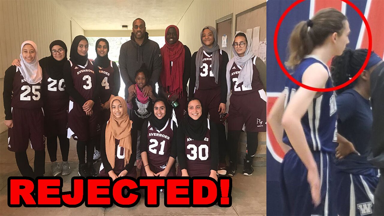 Islamic Girl's basketball team SHOCKS everyone when they found out opponent had TRANSGENDER player!